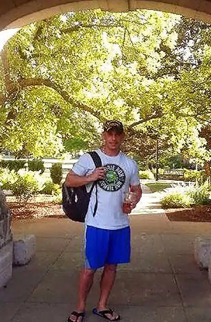 David Haave shares in the community drive to help children his favorite thing being the author is helping others 2018 -- David Haave